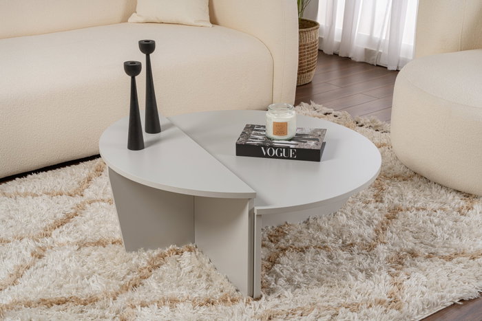 Nordure Mesa de Centro Orion Gris